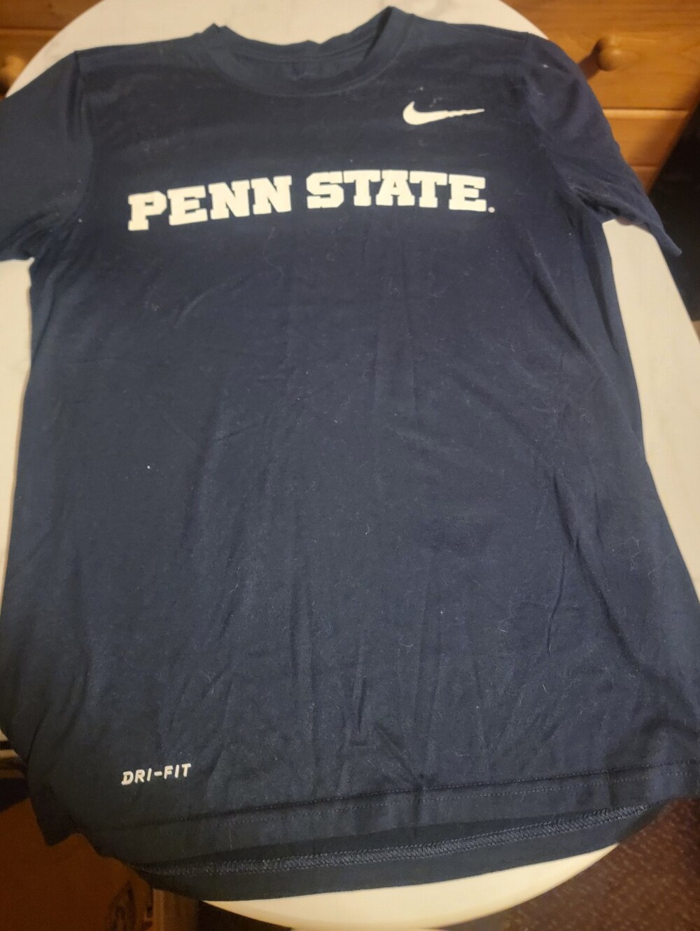 Nike Navy Penn State Dri-Fit Short Sleeve Tee